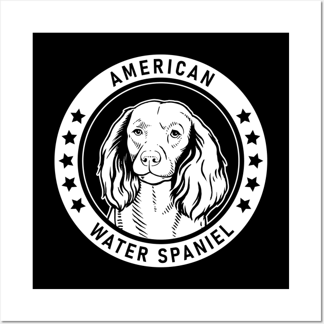 American Water Spaniel Fan Gift Wall Art by millersye